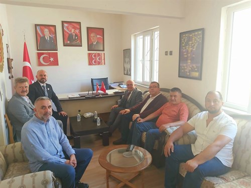  Milliyetçi Hareket Partisi İlçe Başkanlığına Ziyaret